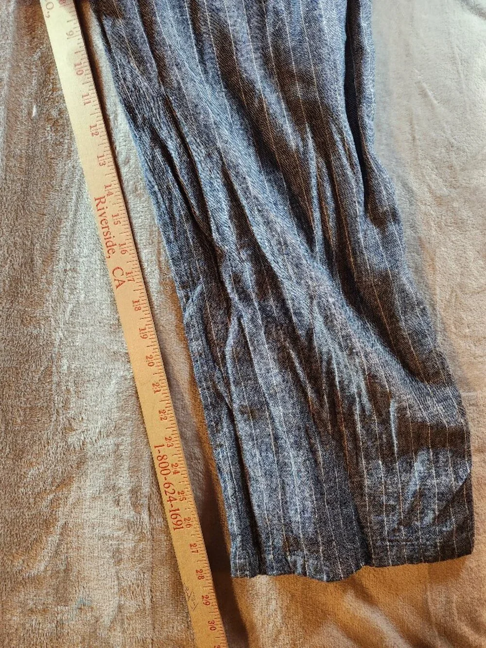 Blue Nautical Women's Pants Zac and Rachel Medium